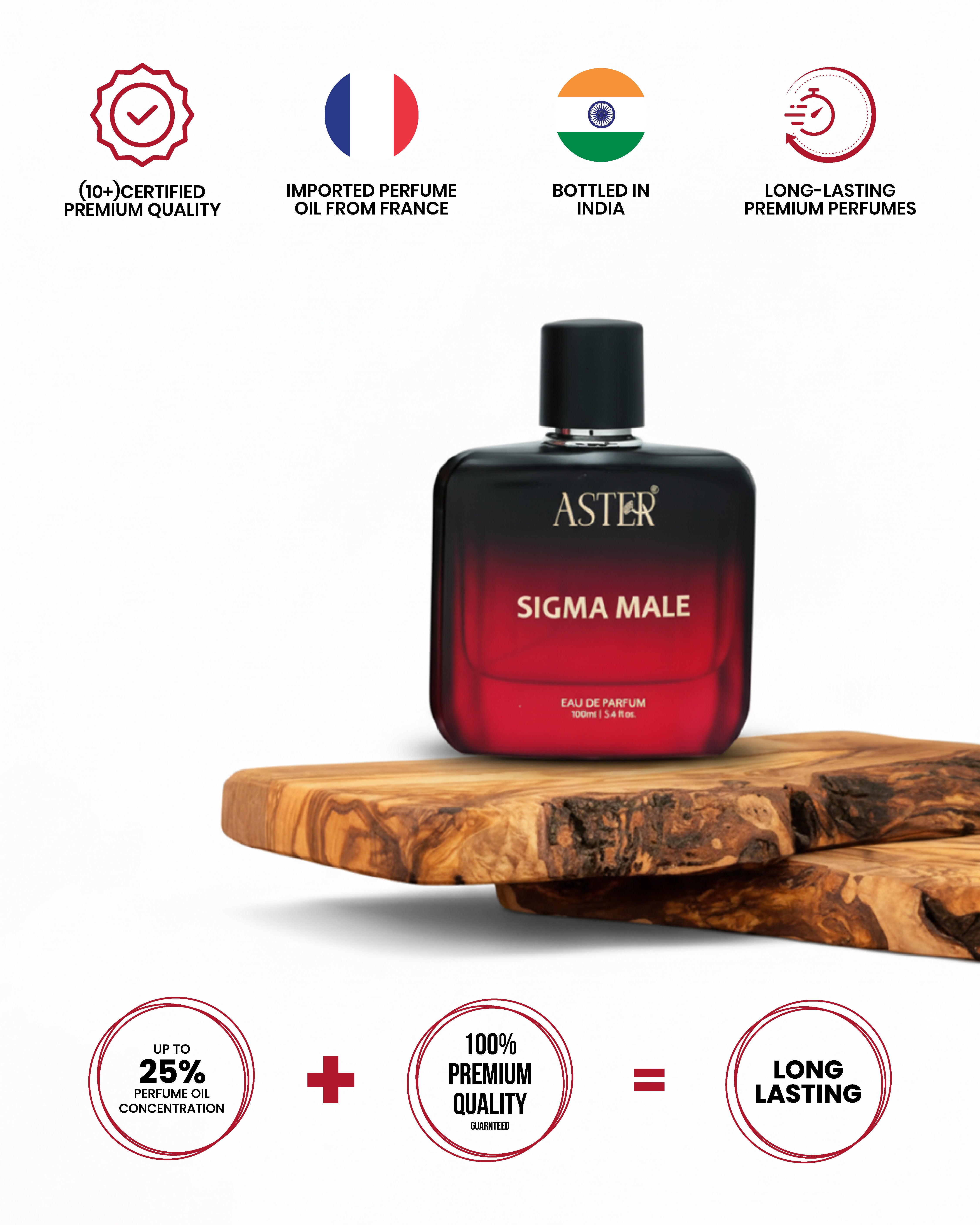 Sigma Male EDP for Men 100ml bottle