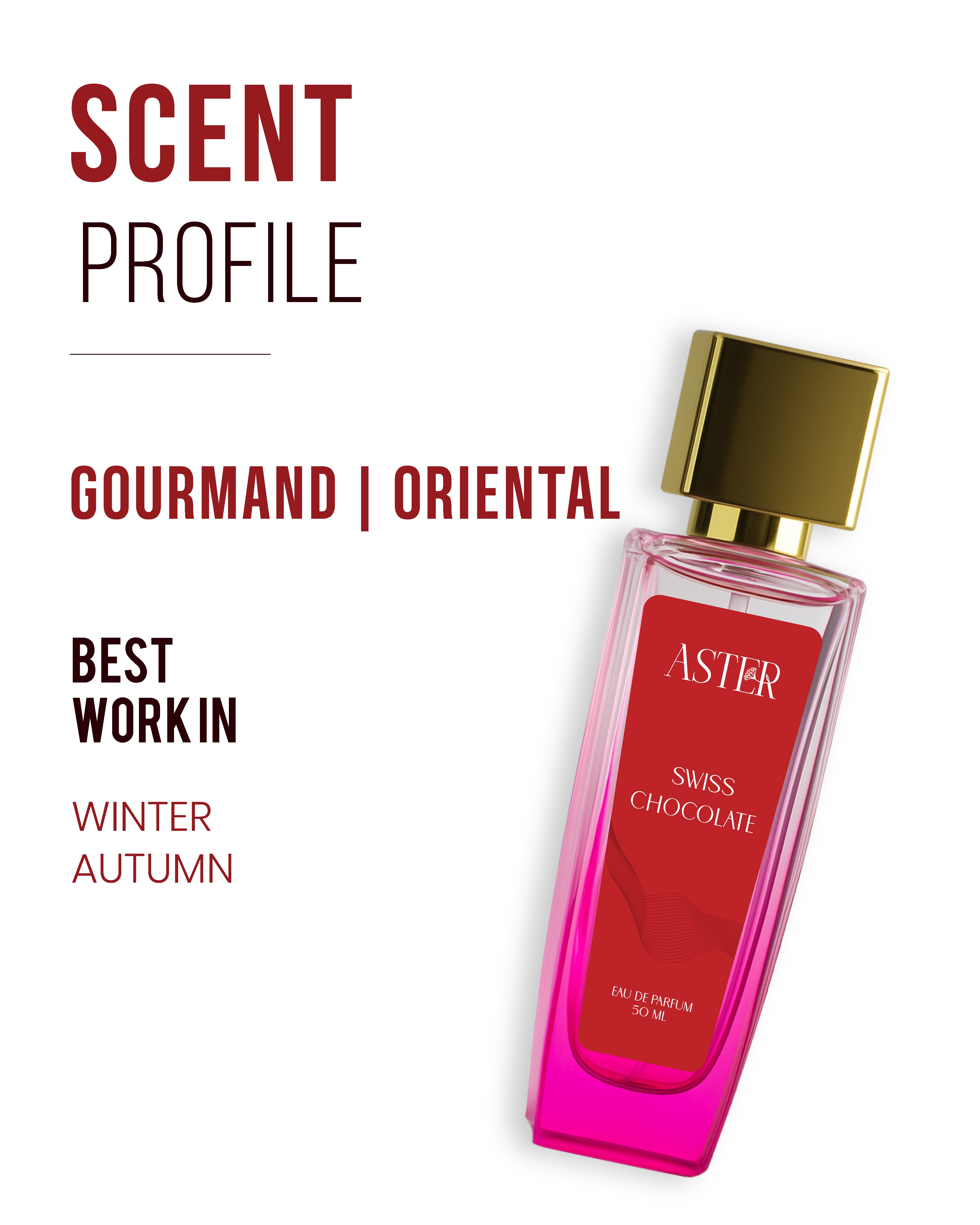 Swiss Chocolate EDP for Woman 50ml