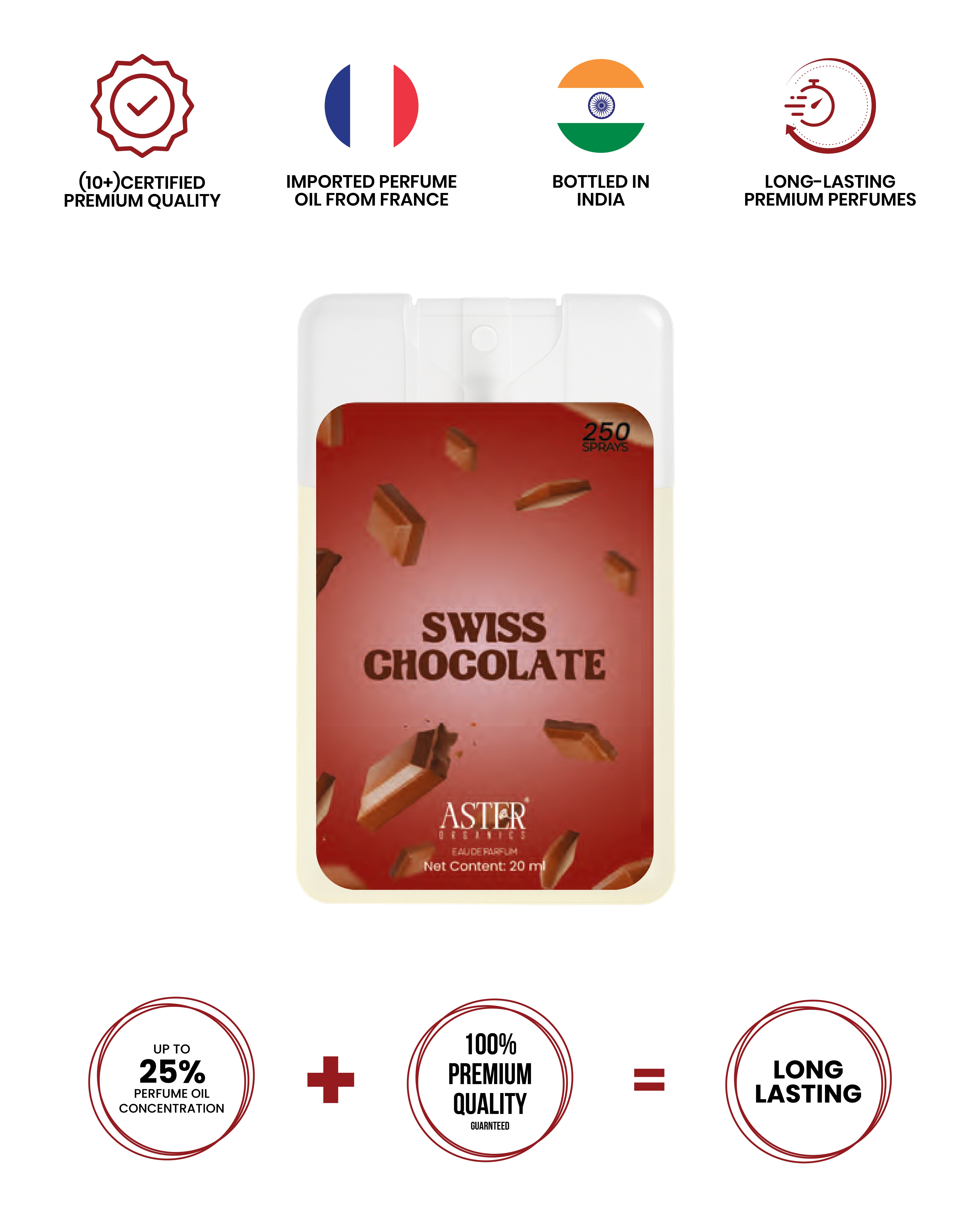 Swiss Chocolate Pocket Perfume for Woman 20ml bottle