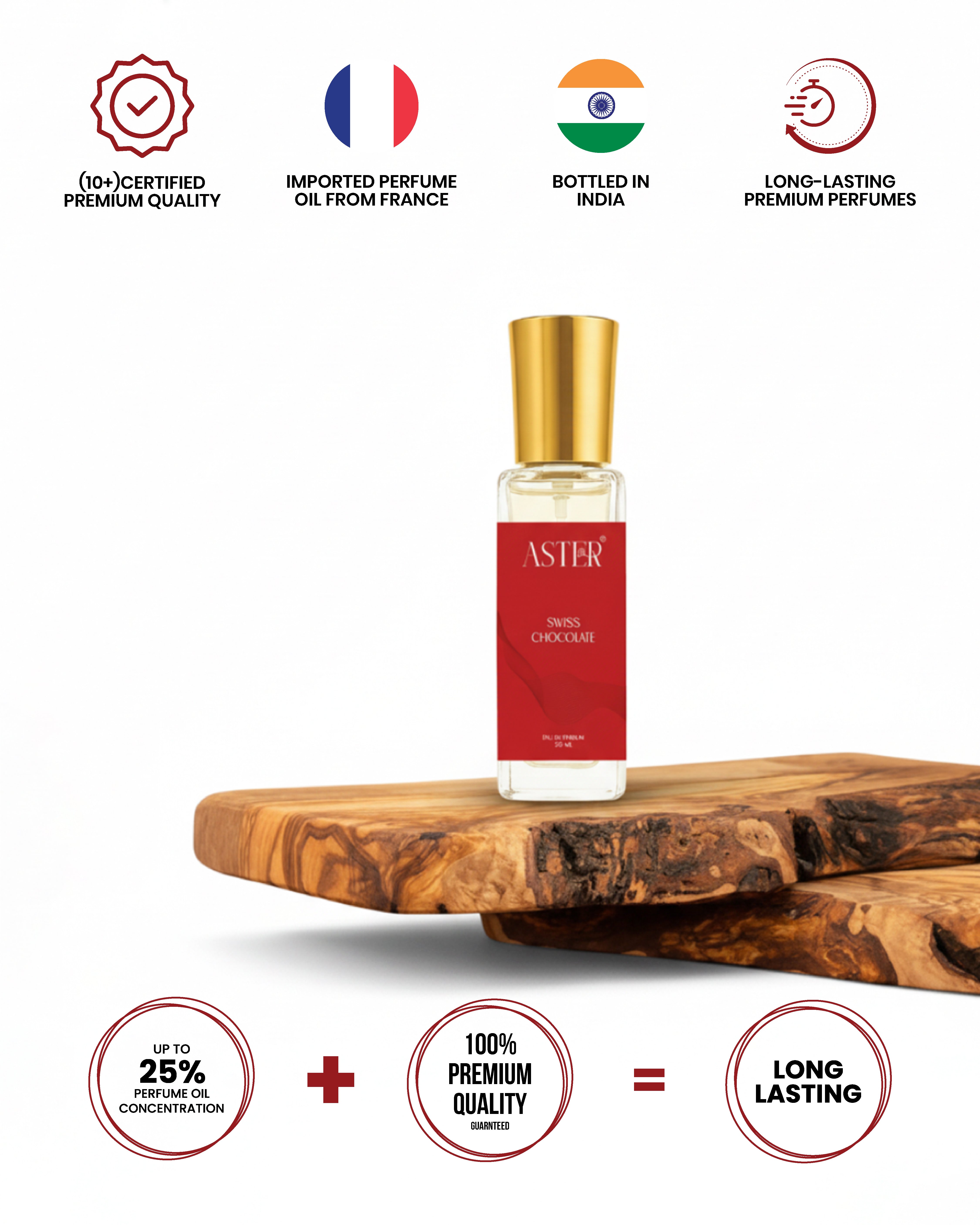 20ml bottle of Swiss Chocolate EDP for Woman perfume