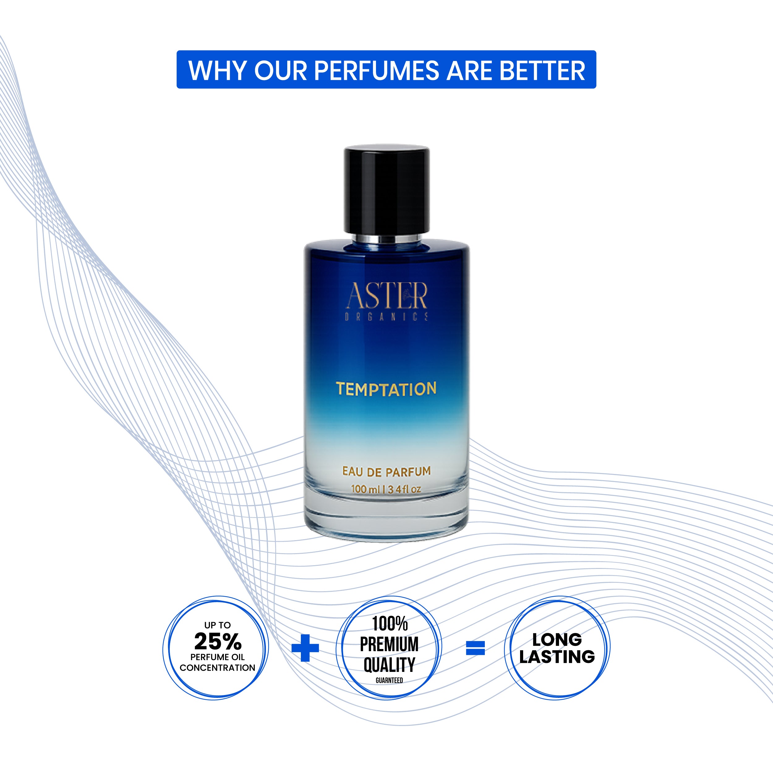Temptation EDP for Unisex 100ml