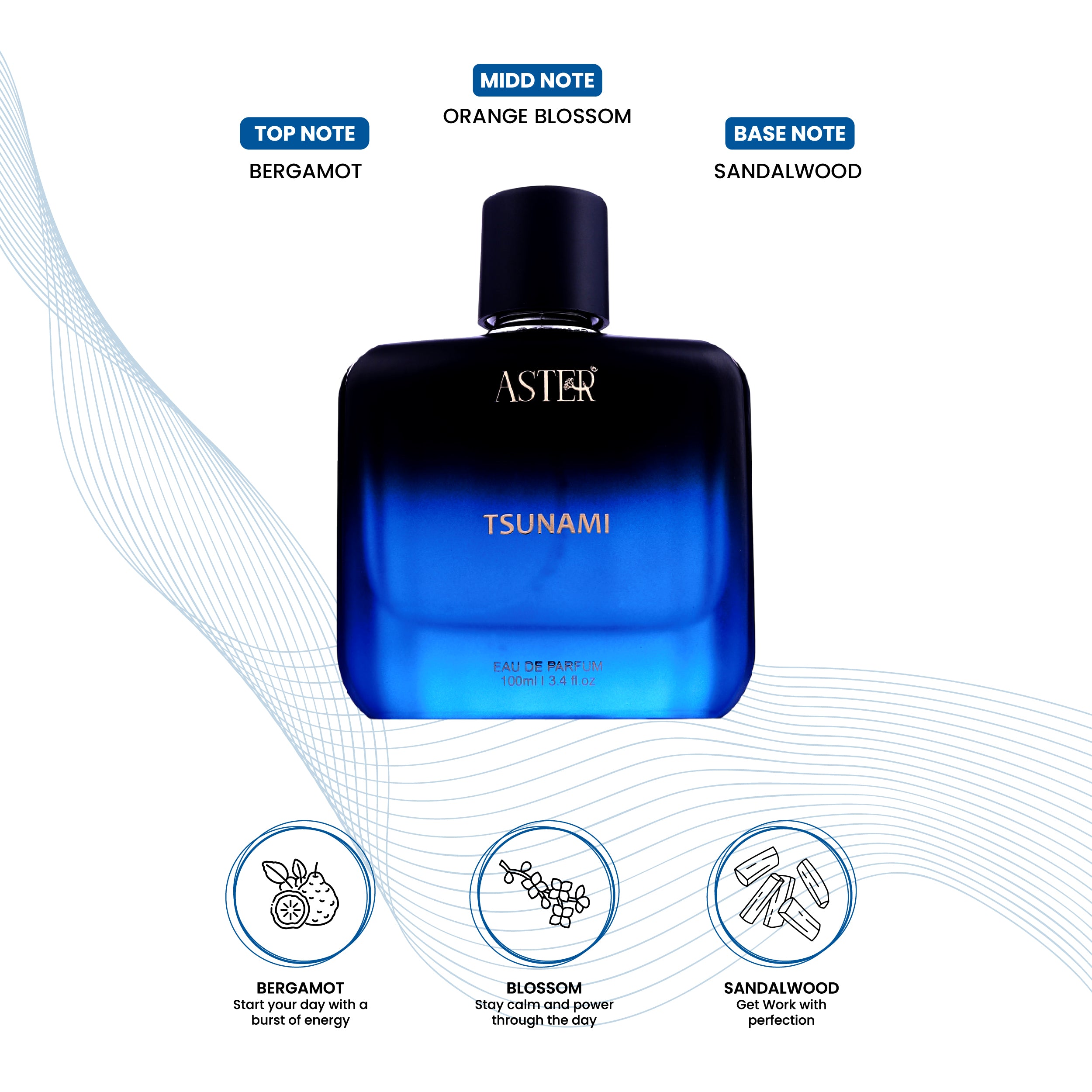 Tsunami EDP for Men 100ml