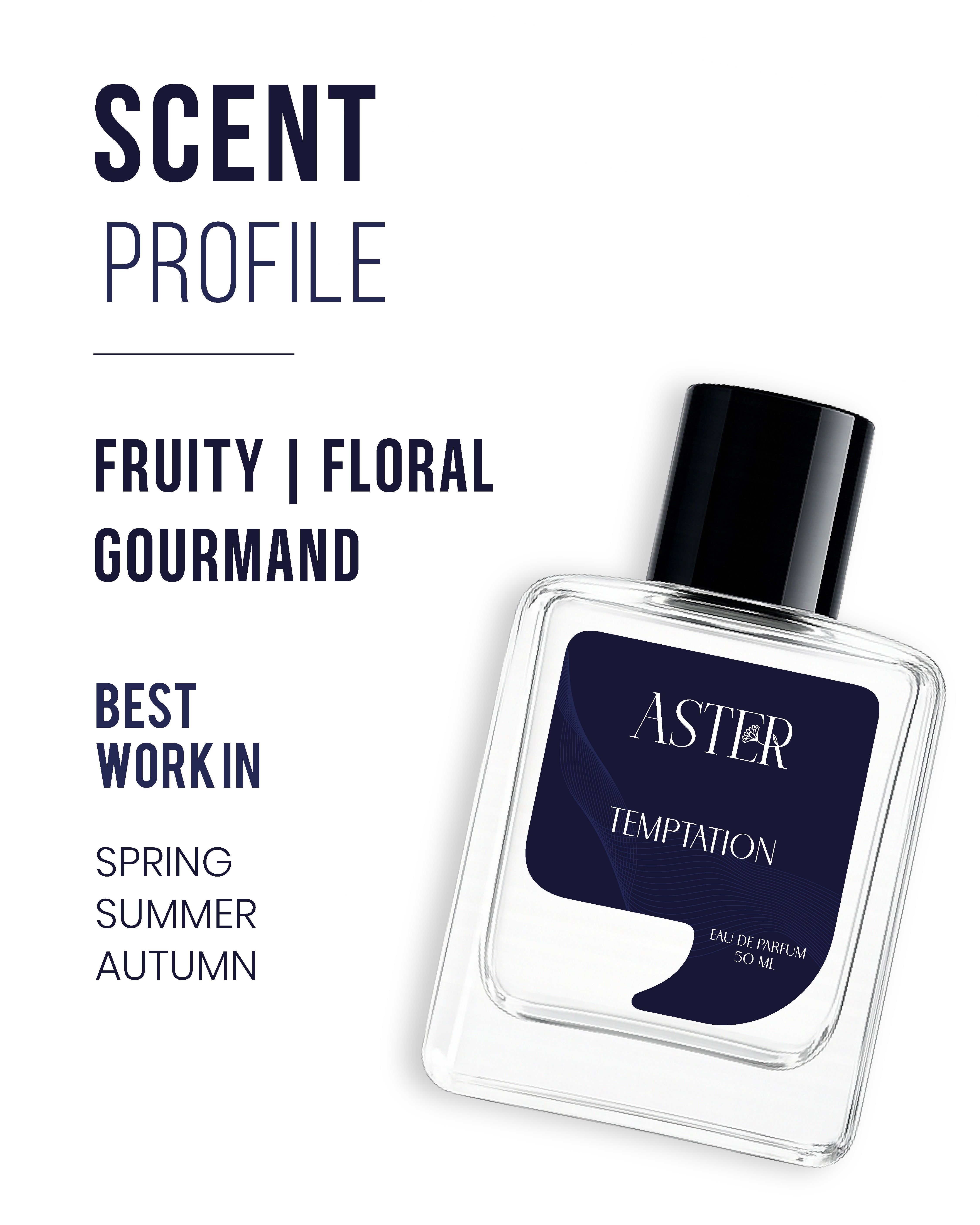 Temptation EDP for Unisex 50ml