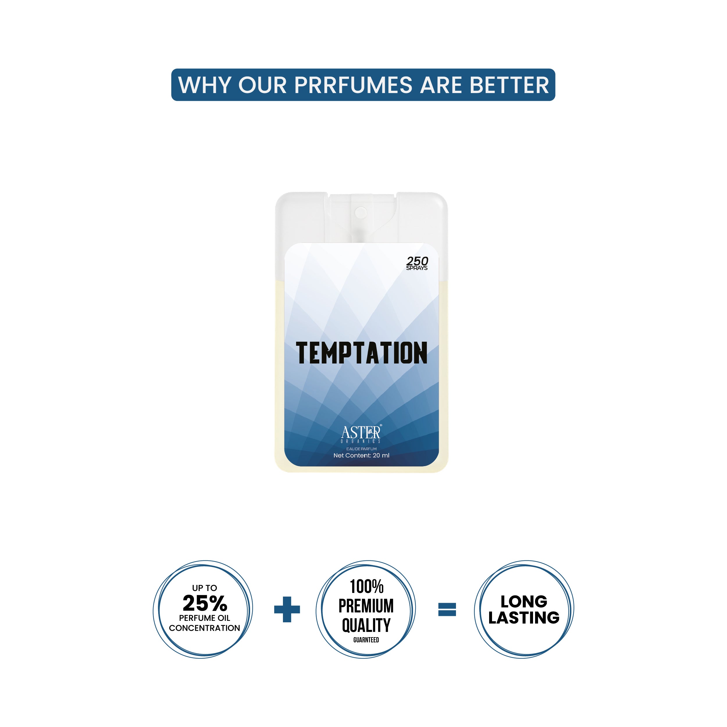 Temptation Pocket Perfume for Unisex 20ml