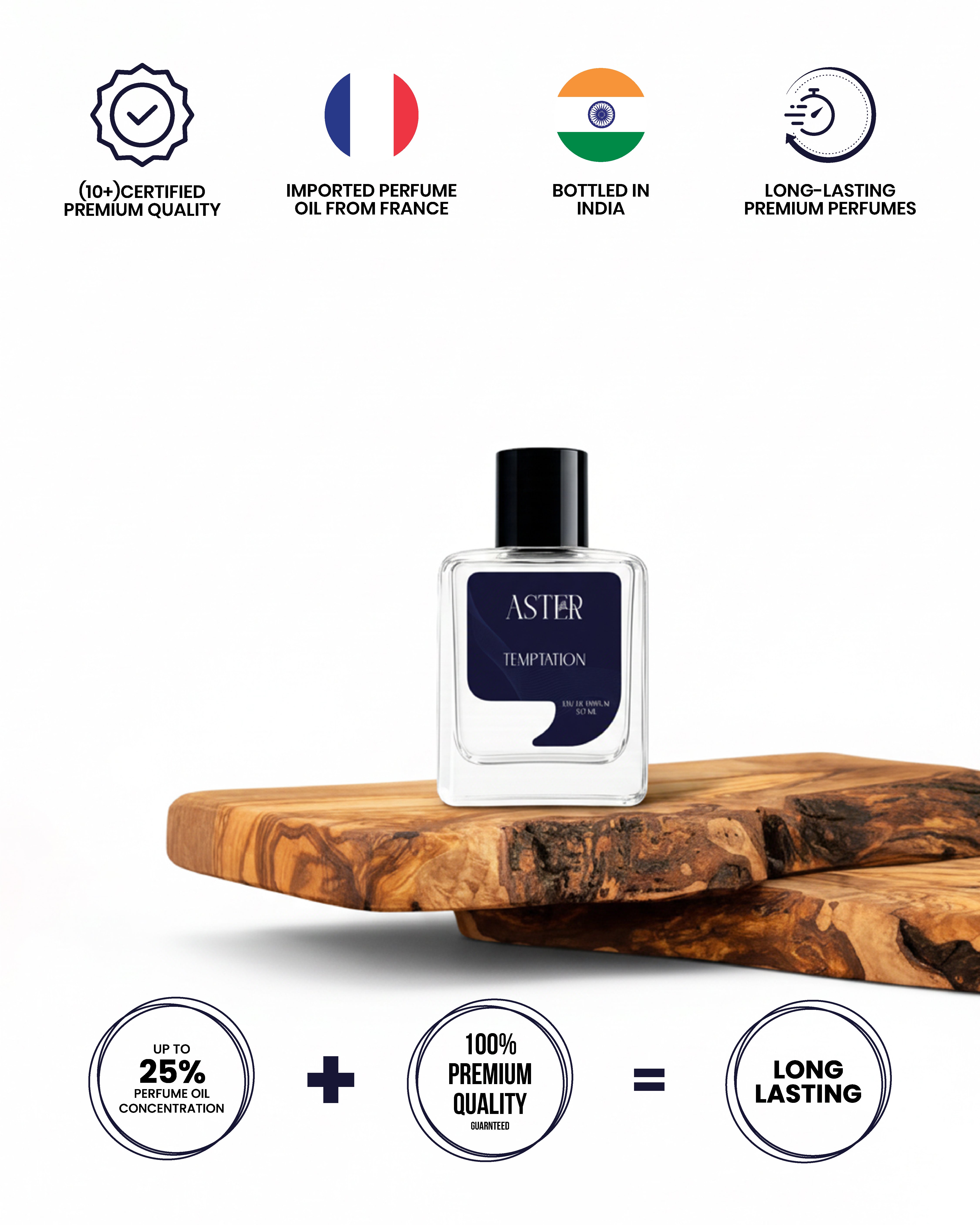 Temptation EDP for Unisex 50ml