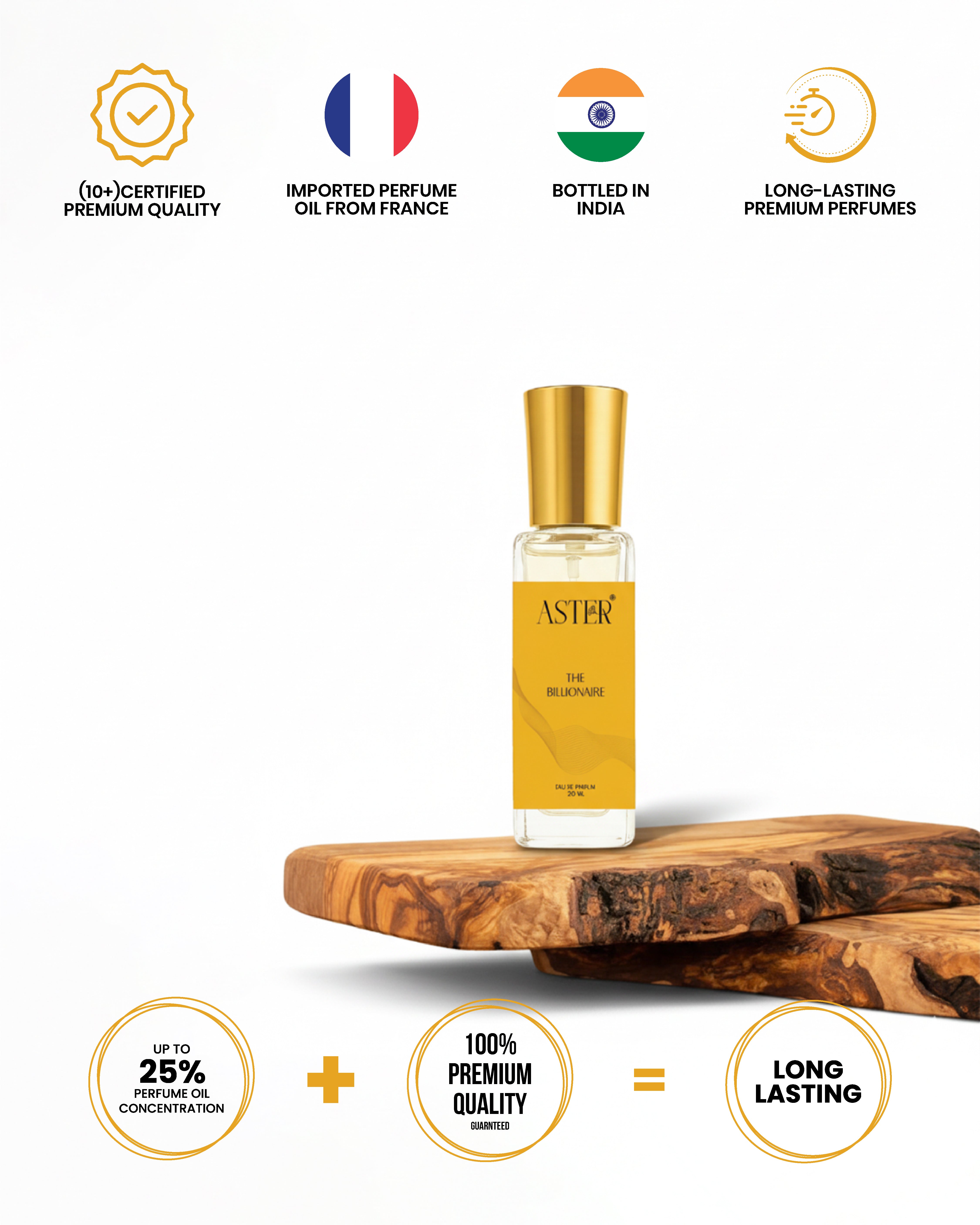 Billionaire EDP for Men 20ml fragrance bottle