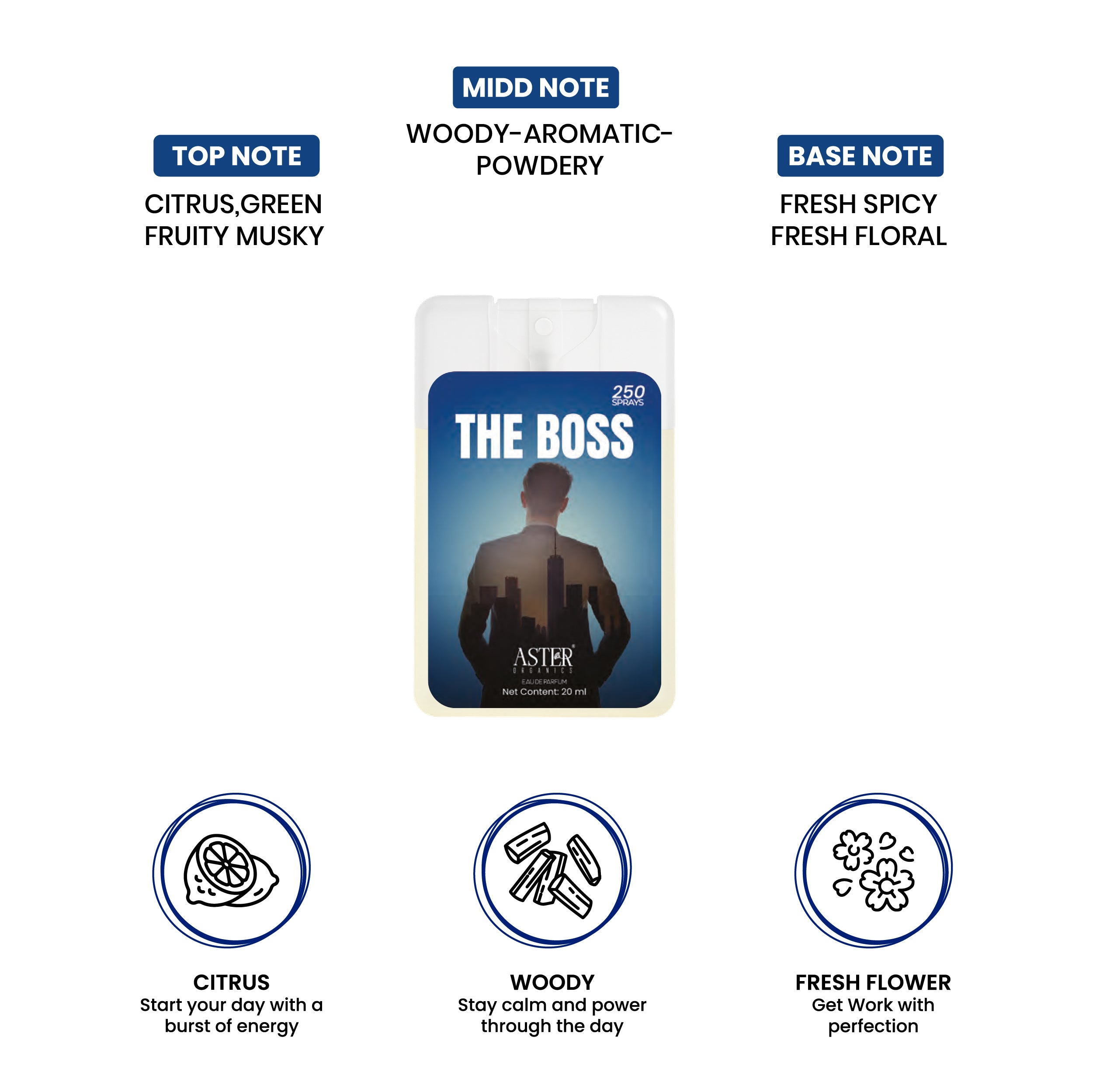 The Boss Pocket Perfume for Men 20ml