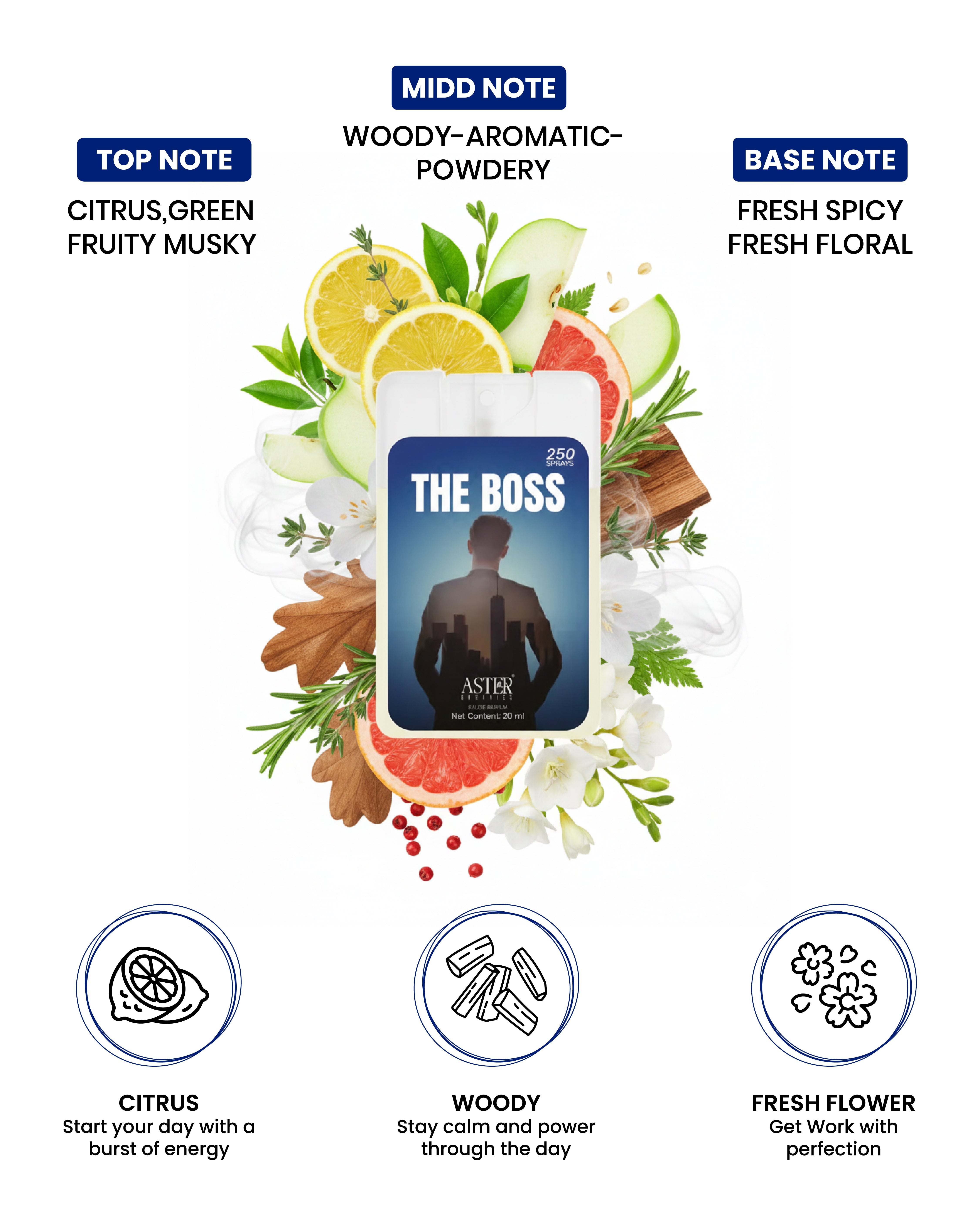 The Boss Pocket Perfume for Men 20ml