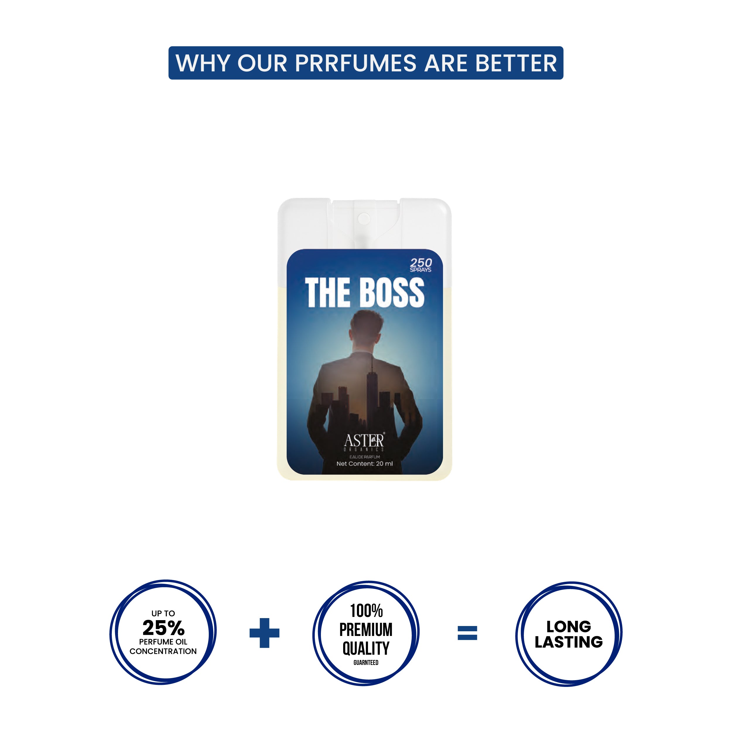The Boss Pocket Perfume for Men 20ml