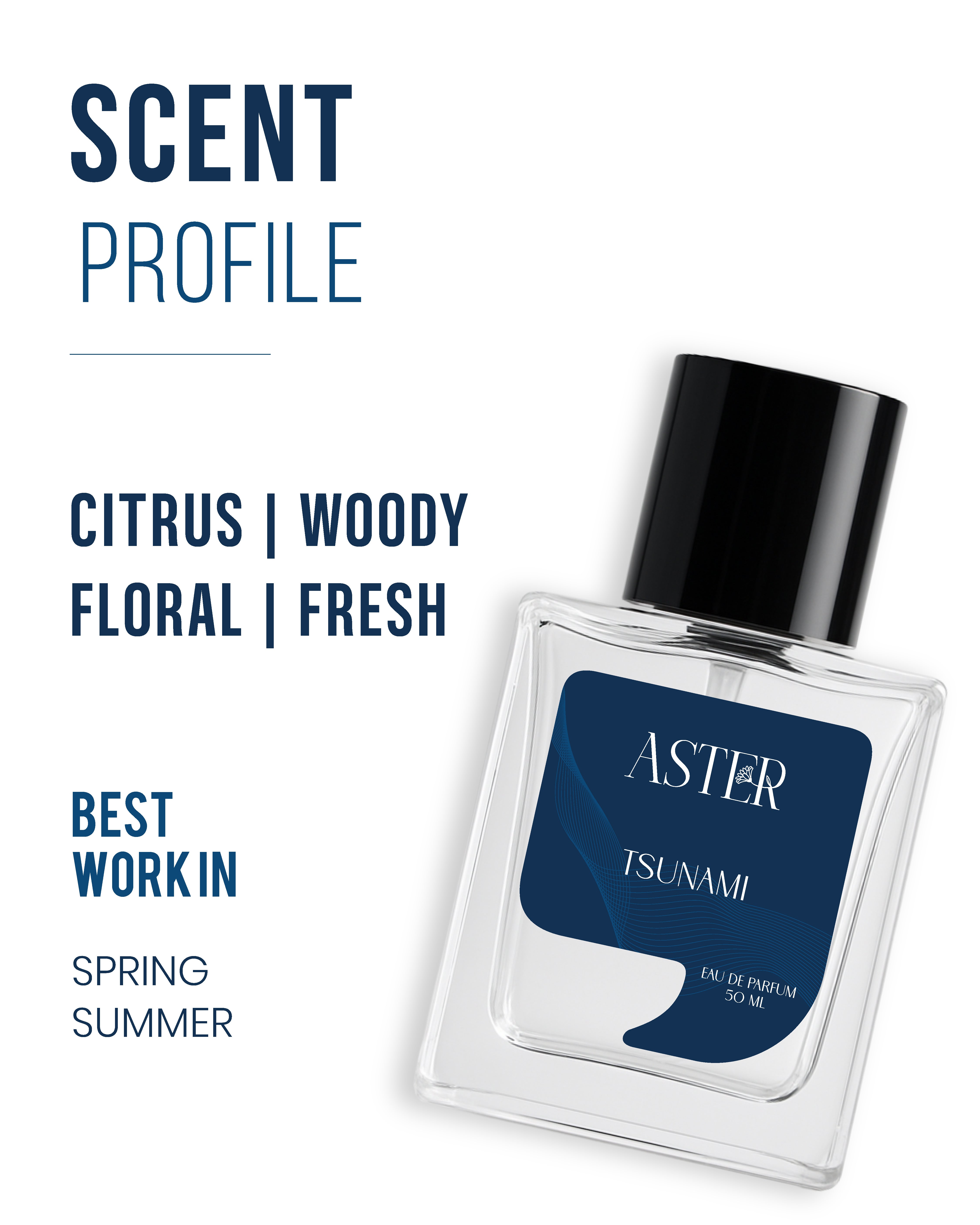 Tsunami EDP for Men 50ml