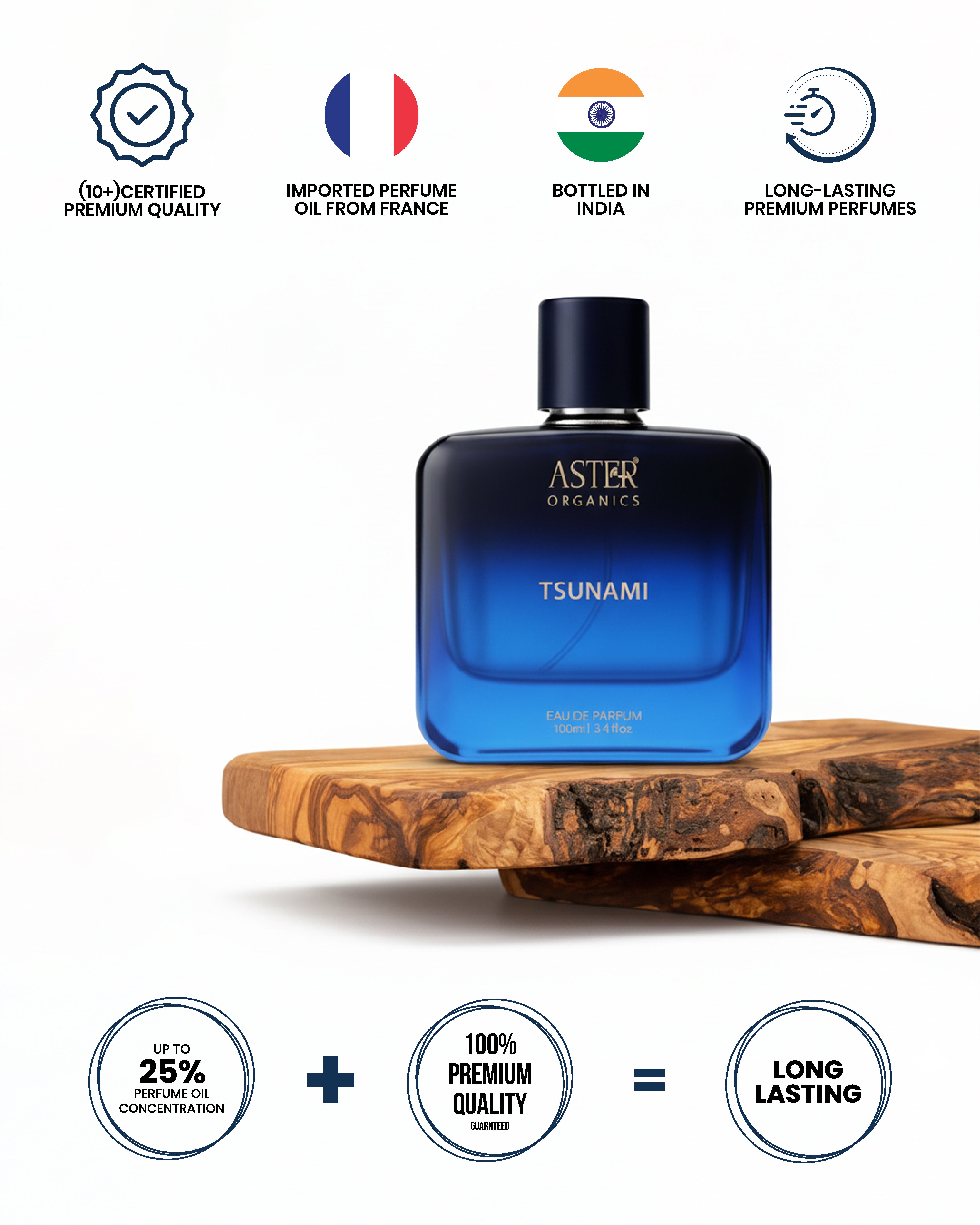 Tsunami EDP for Men 100ml bottle