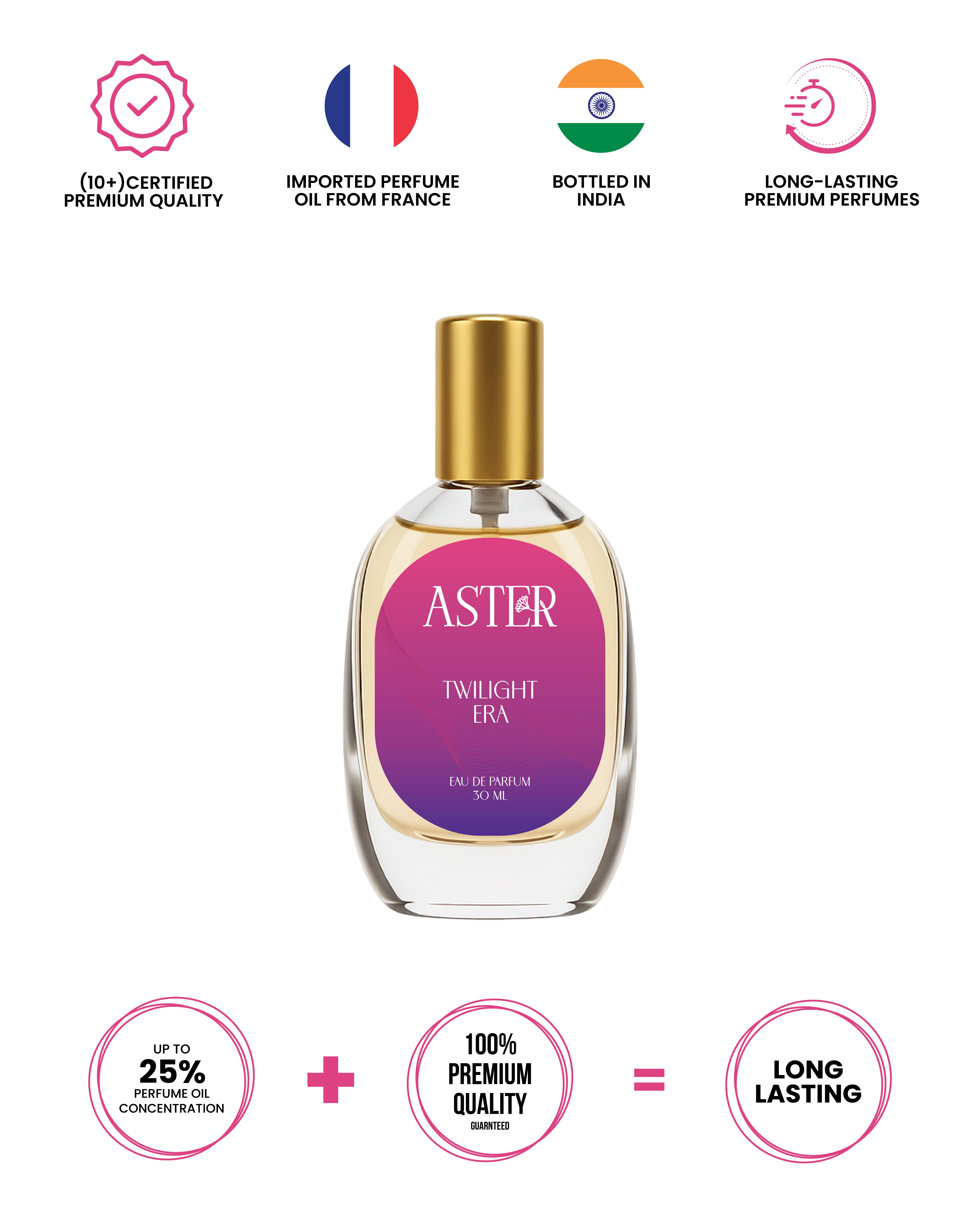 100% Organic Twilight Era for Woman 30ml