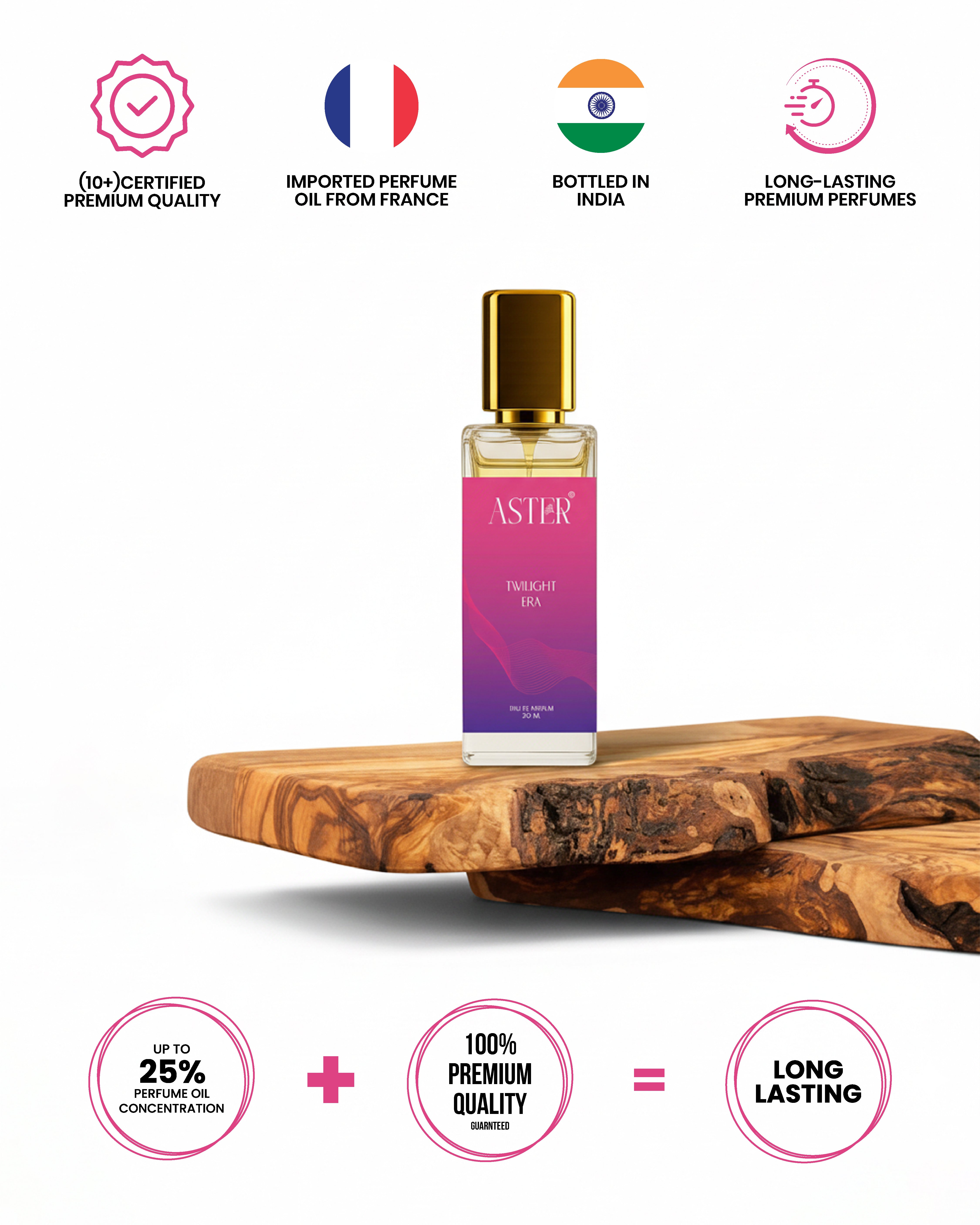 Twilight Era EDP for Woman 20ml perfume bottle