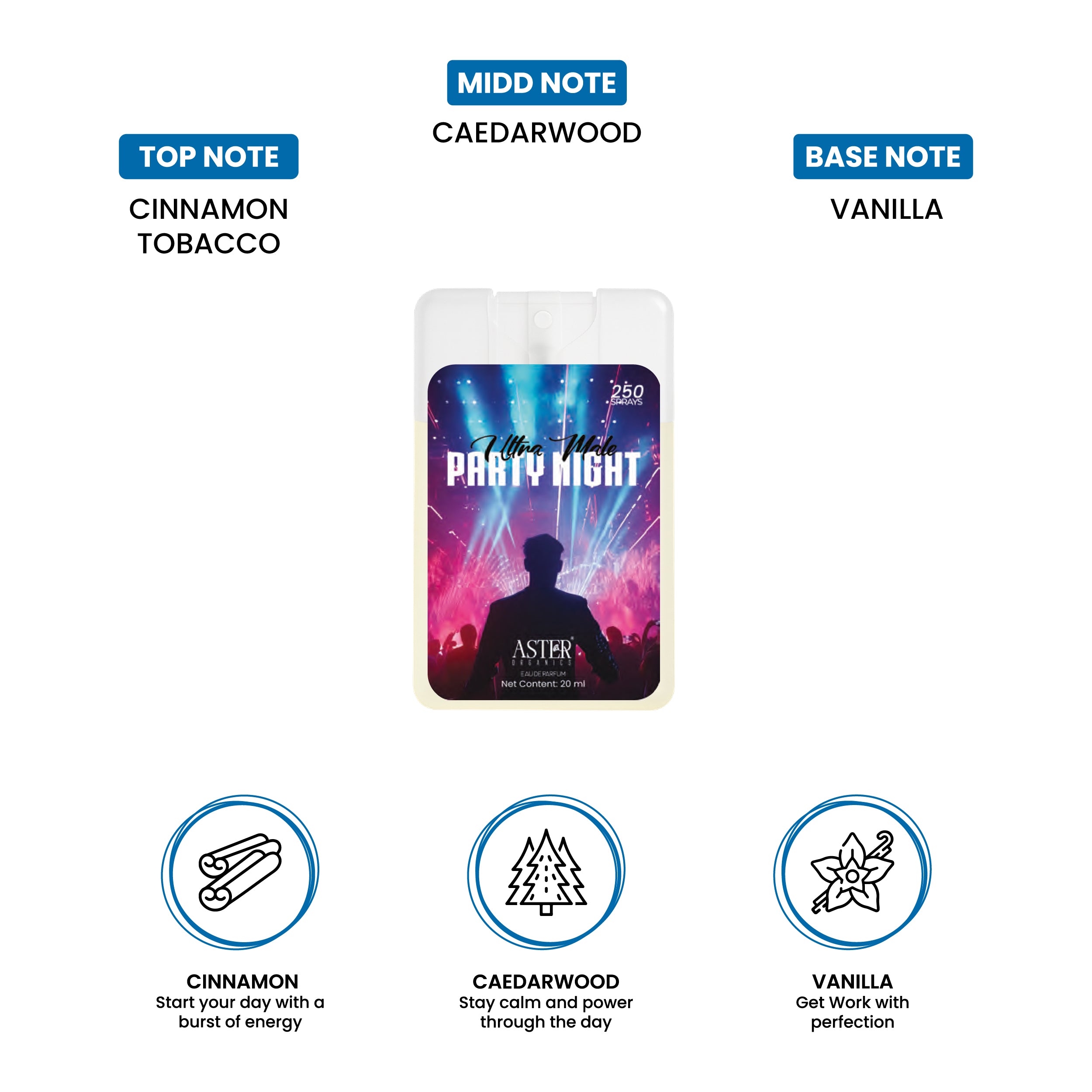 Ultra Male Party Night Pocket Perfume for Men 20ml
