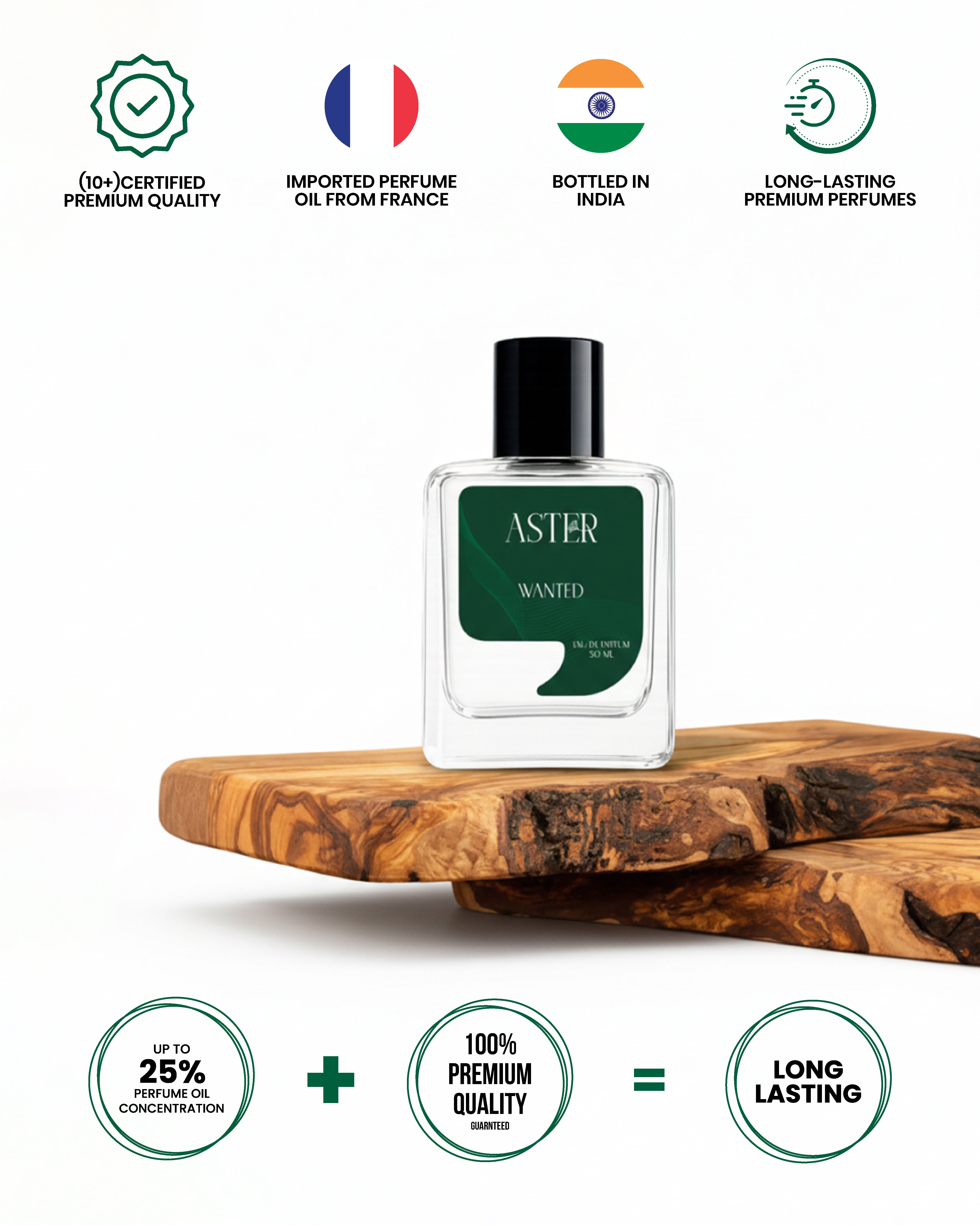 Wanted EDP for Unisex 50ml