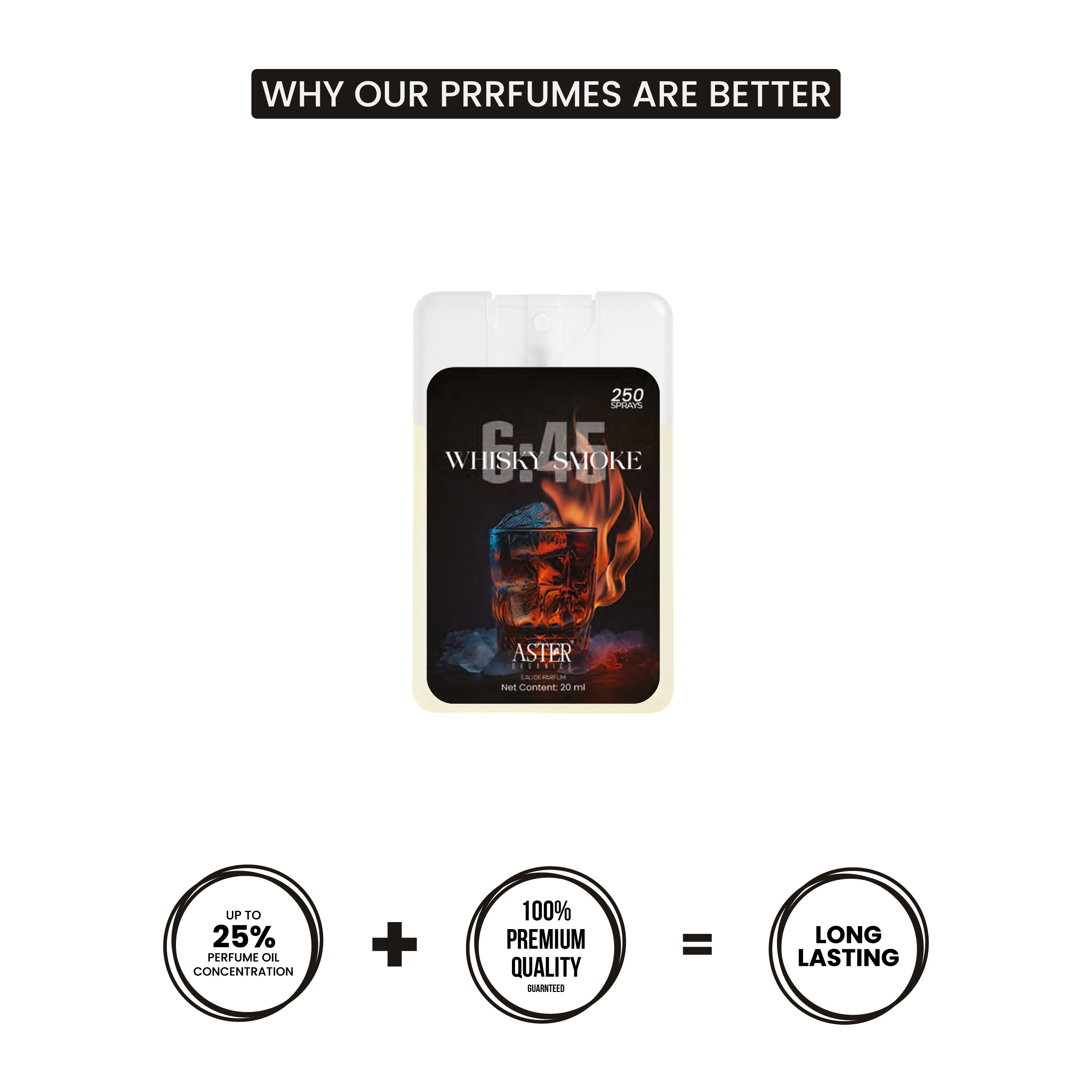 6.45 Wisky Smoke Pocket Perfume for Men 20ml