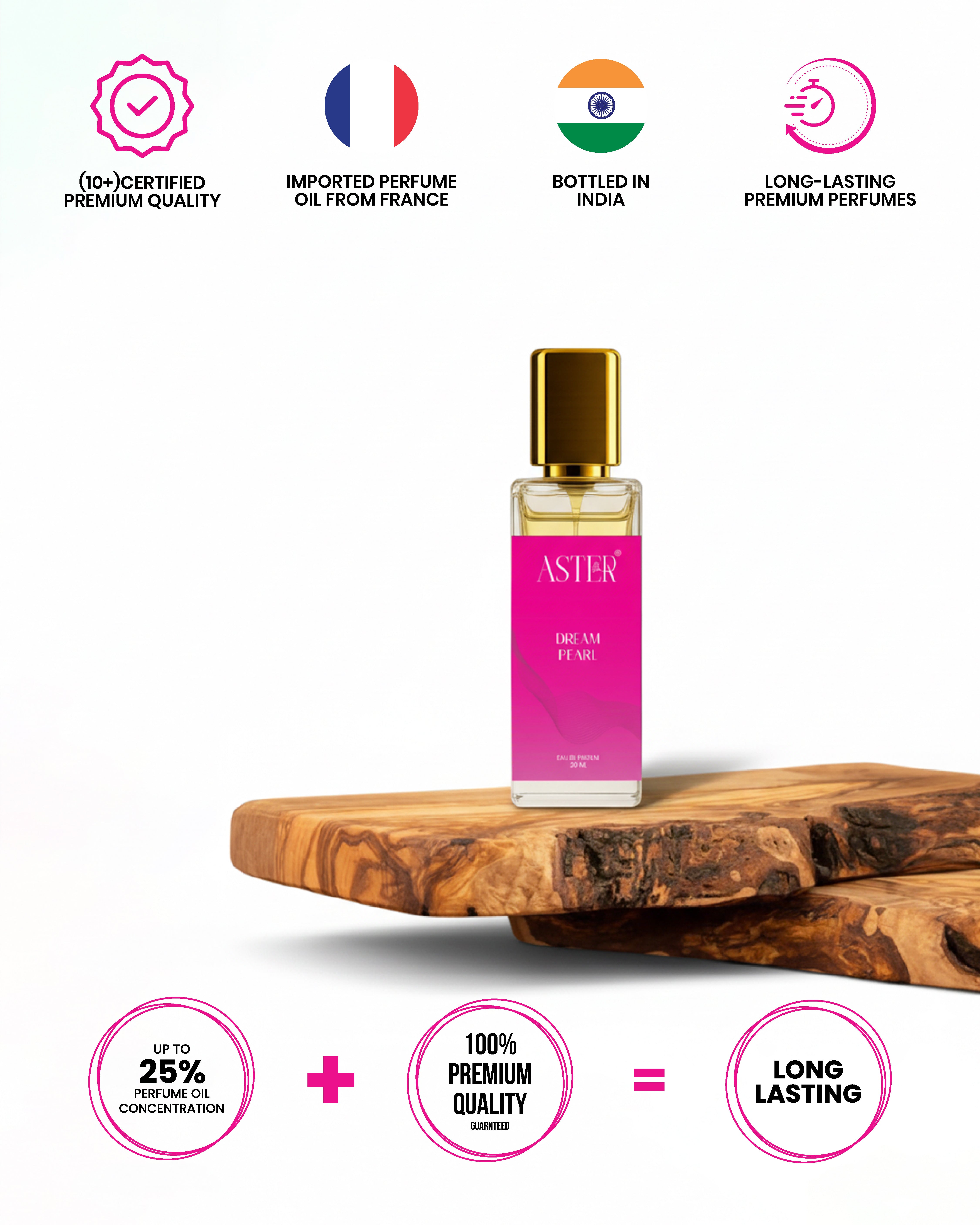 Dream Perl EDP for Woman 20ml perfume bottle