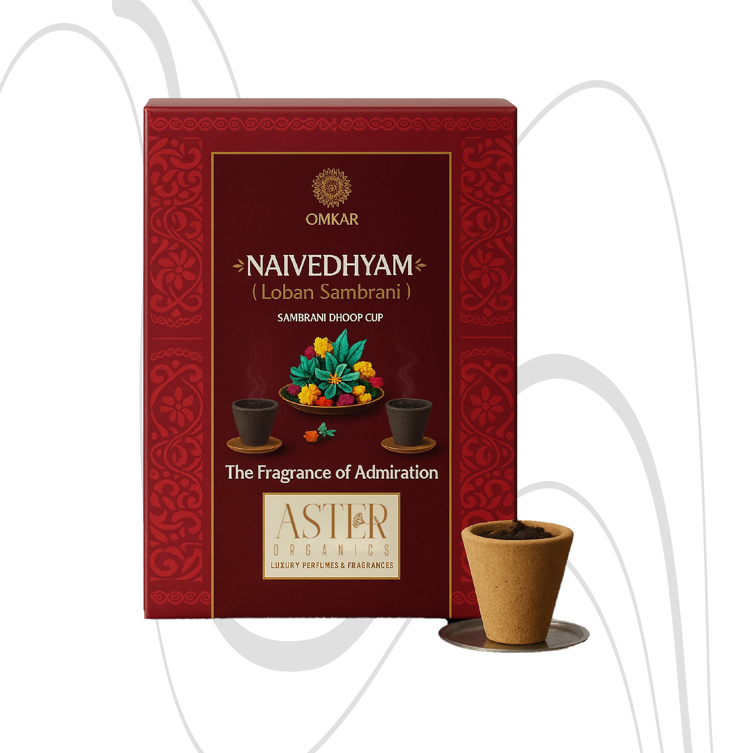 Omkar Naivedhyam - Loban Sambrani - Sambrani Dhoop Cup